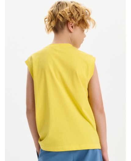 Майка для мальчиков Желтый(11)