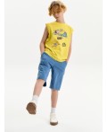 Майка для мальчиков Желтый(11)