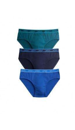 набор трусов для мальчиков Синий/джинс/темно-зеленый(41/10/69)