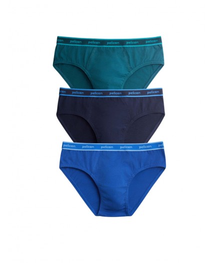 набор трусов для мальчиков Синий/джинс/темно-зеленый(41/10/69)
