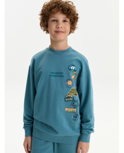 Толстовка для мальчиков Джинс(10)