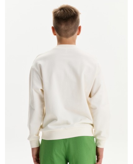 Толстовка для мальчиков Молочный(28)