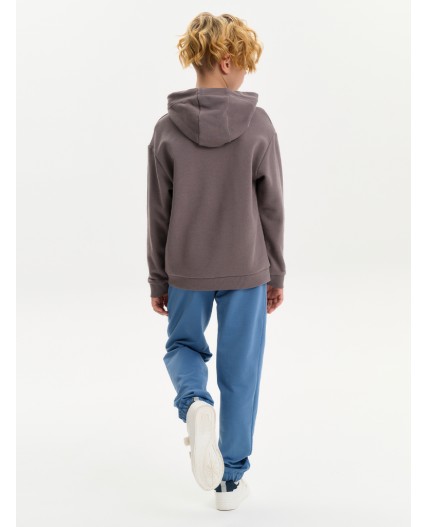 Толстовка для мальчиков Серый(40)