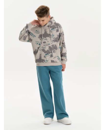 Толстовка для мальчиков Светло-серый(53)