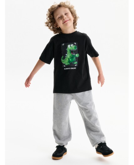 Футболка для мальчиков Черный(49)