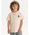 Футболка для мальчиков Кремовый(19)