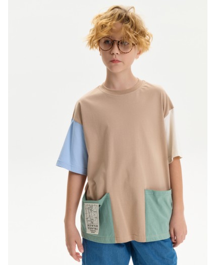 Футболка для мальчиков Песочный(34)