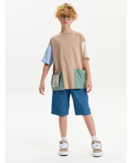 Футболка для мальчиков Песочный(34)