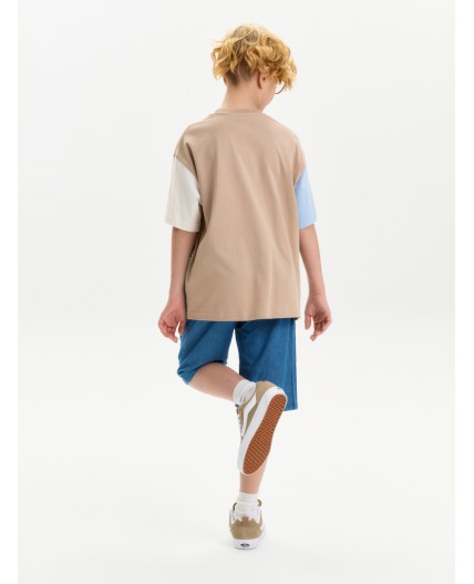 Футболка для мальчиков Песочный(34)