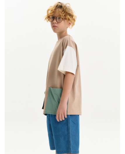 Футболка для мальчиков Песочный(34)