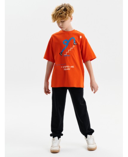 Футболка для мальчиков Красный(18)