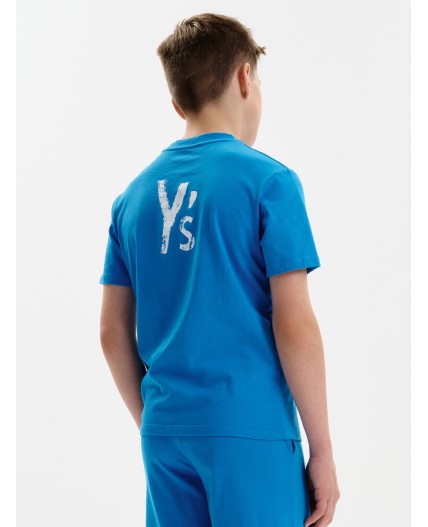 Футболка для мальчиков Лазурный(21)