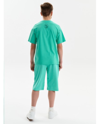 Футболка для мальчиков Ментол(27)