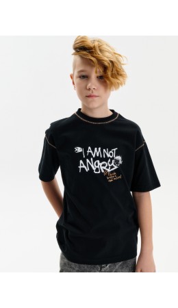 Футболка для мальчиков Черный(49)