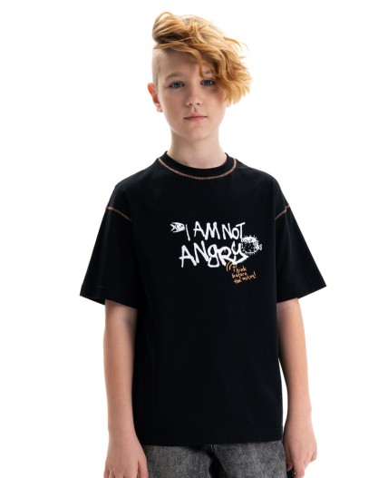 Футболка для мальчиков Черный(49)