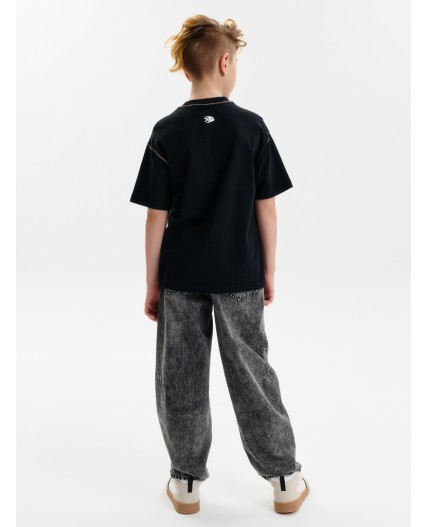 Футболка для мальчиков Черный(49)