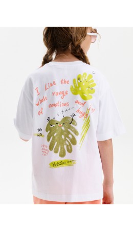 Футболка для девочек Белый(2)