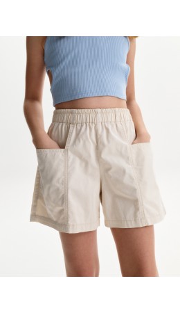 Шорты для девочек Бежевый(3)