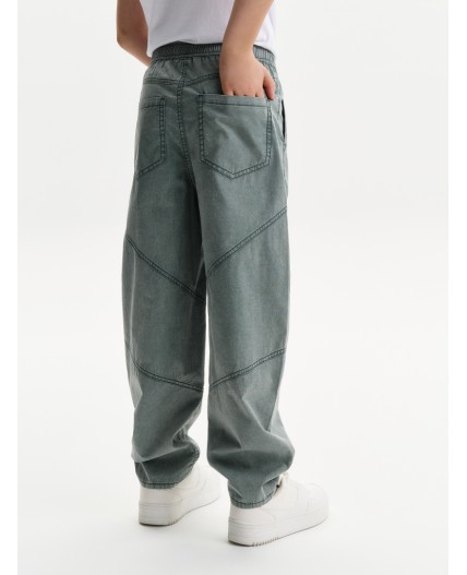 Брюки для мальчиков Зеленый(12)