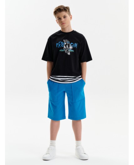 Футболка для мальчиков Черный(49)