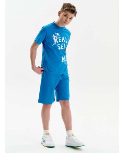 Шорты для мальчика Лазурный(21)