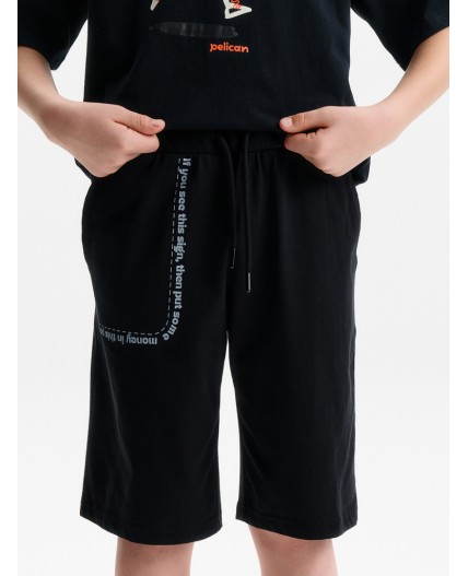 Шорты для мальчика Черный(49)