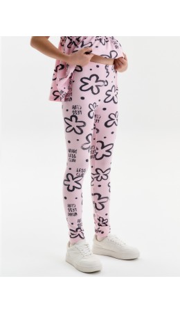 Брюки для девочек Светло-розовый(58)