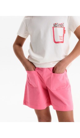 Шорты для девочек Розовый(37)