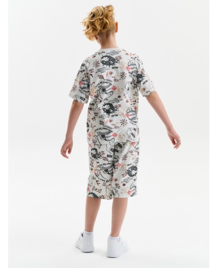 Футболка для мальчиков Молочный(28)