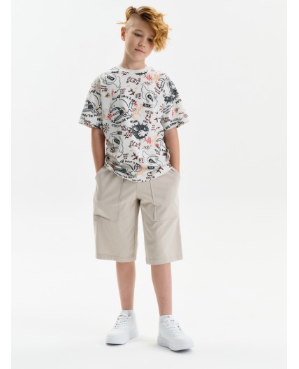 Шорты для мальчика Светло-серый(53)