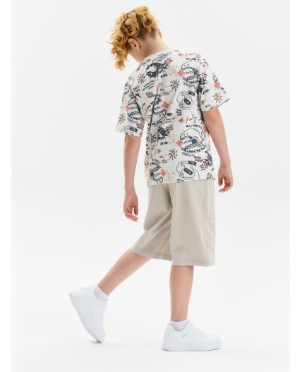 Шорты для мальчика Светло-серый(53)