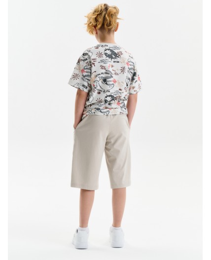 Шорты для мальчика Светло-серый(53)