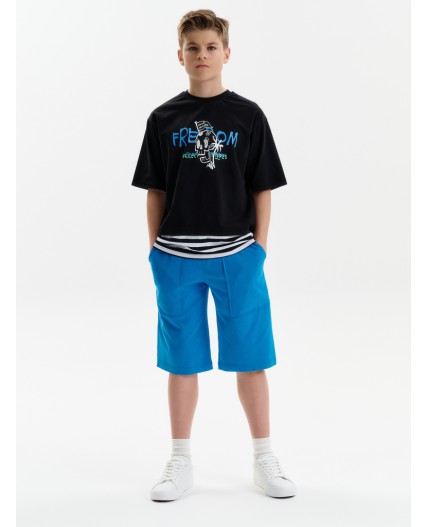 Шорты для мальчика Лазурный(21)