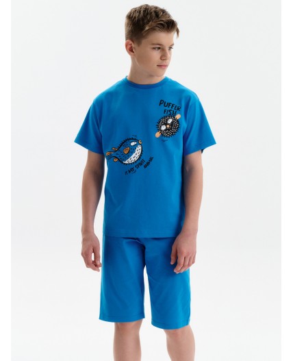 Пижама для мальчиков Синий(41)