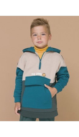 Толстовка для мальчиков Зеленый(12)