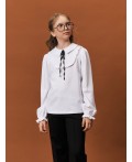 Джемпер для девочек Белый(2)