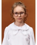 Джемпер для девочек Белый(2)