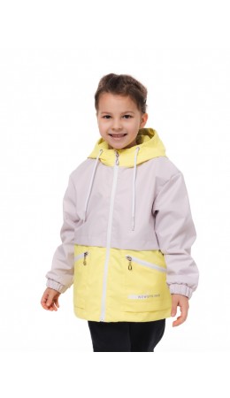 Ветровка «Мирра» Крем/Лимон