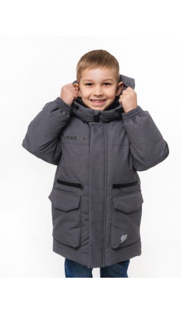 Куртка «Ким» Темно-серый