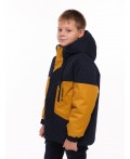 Куртка «Булат» Темно-синий/Горчица