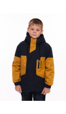 Куртка «Булат» Темно-синий/Горчица