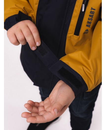 Куртка «Булат» Темно-синий/Горчица