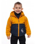 Куртка «Патрик» Темная горчица/Темно-синий