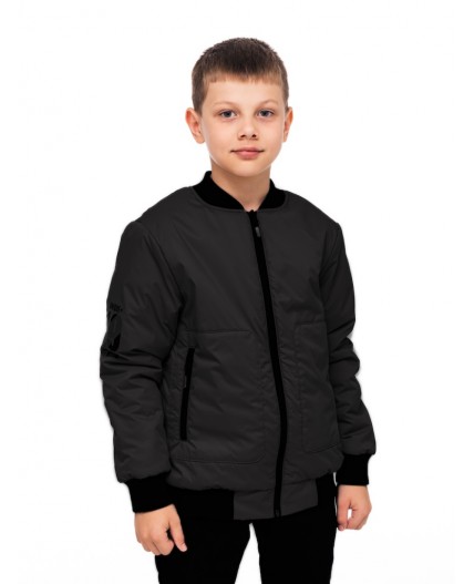 Бомбер «Лука» Черный