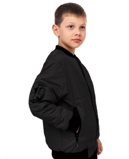 Бомбер «Лука» Черный