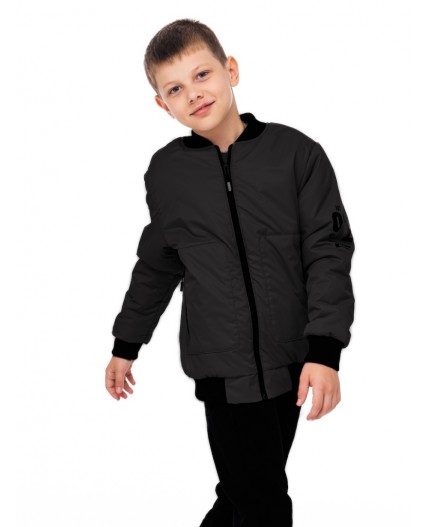 Бомбер «Лука» Черный