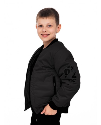 Бомбер «Лука» Черный