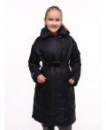 Полупальто «Виола» Черный