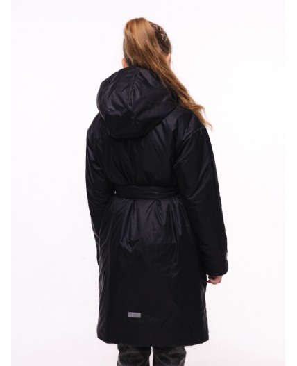 Полупальто «Виола» Черный