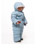 Комбинезон «Ярик» с валенками Голубой